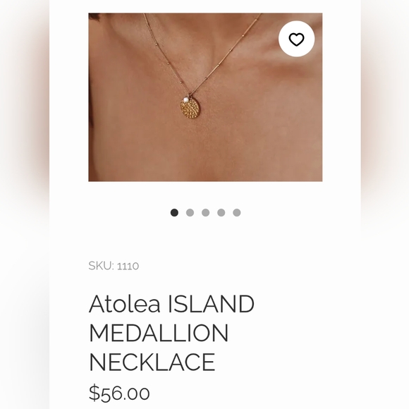 Gold Pendant Necklace - Picture 3 of 16